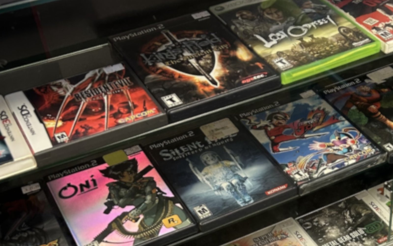 Retro and modern video games